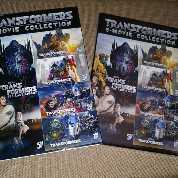 Other Dvd Transformers 5movie Collection Nwt Poshmark